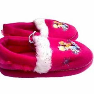 Girl's Disney Frozen Elsa & Anna Cozy Slide Slippers